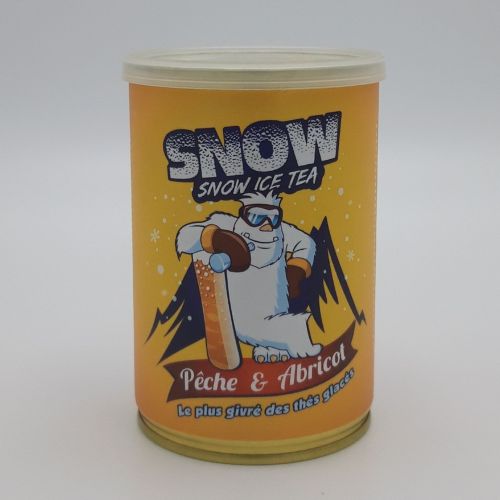 Snow ice tea, pêche abricot